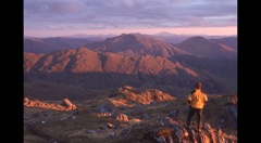 Sgurr nan Coireachan, evening